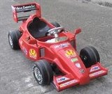 F1 Grand Prix Ride On Childrens Racing Car [Colour : Yellow]